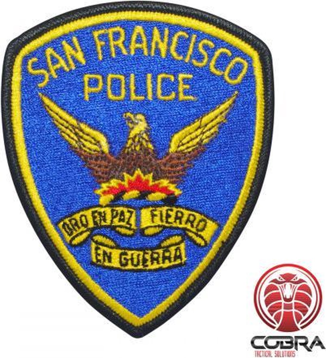 San Francisco Police geborduurde patch embleem | Opnaai | Military Airsoft